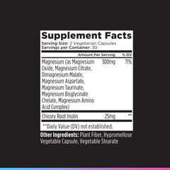 Livingood Daily Magnesium seven-forms visual communicates comprehensive mineral support.