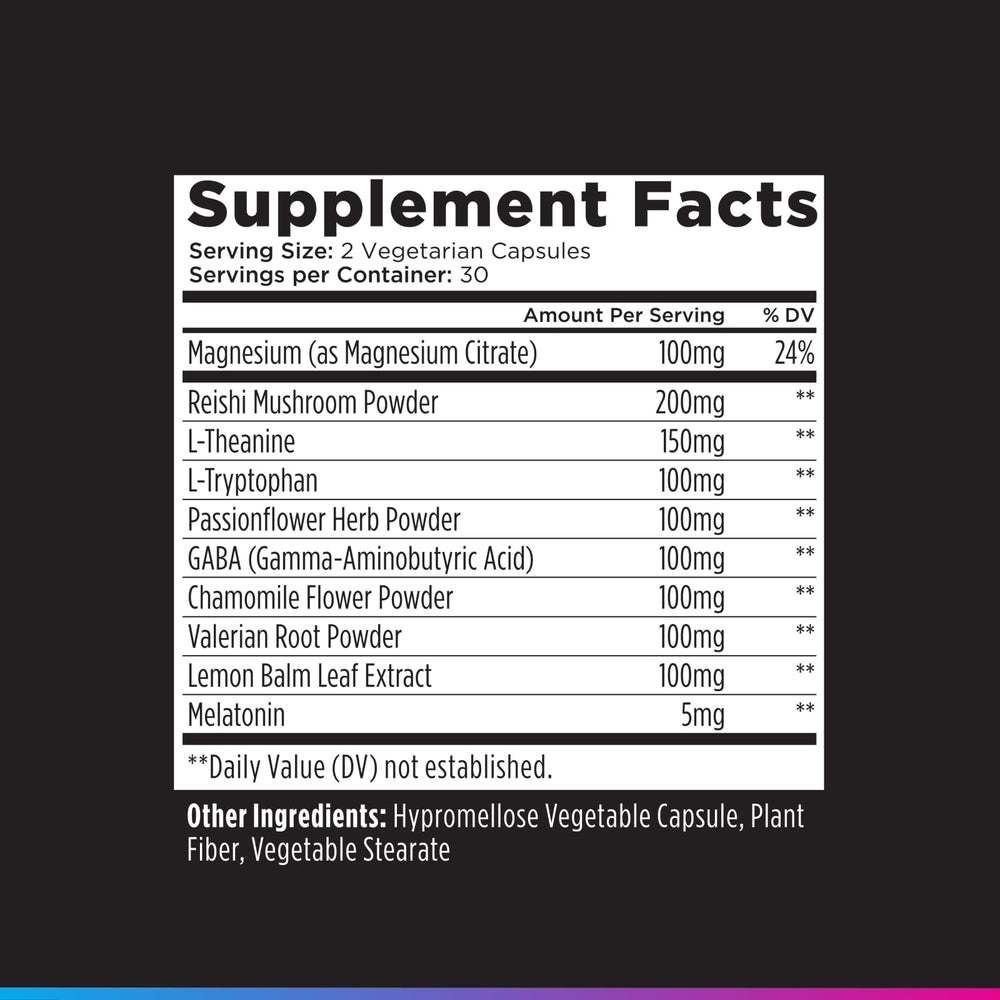Livingood Daily Sleep Support nightly routine arranged beside bed