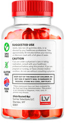 Close-up of LIVORKA ActivBoost Keto Gummies texture and color.