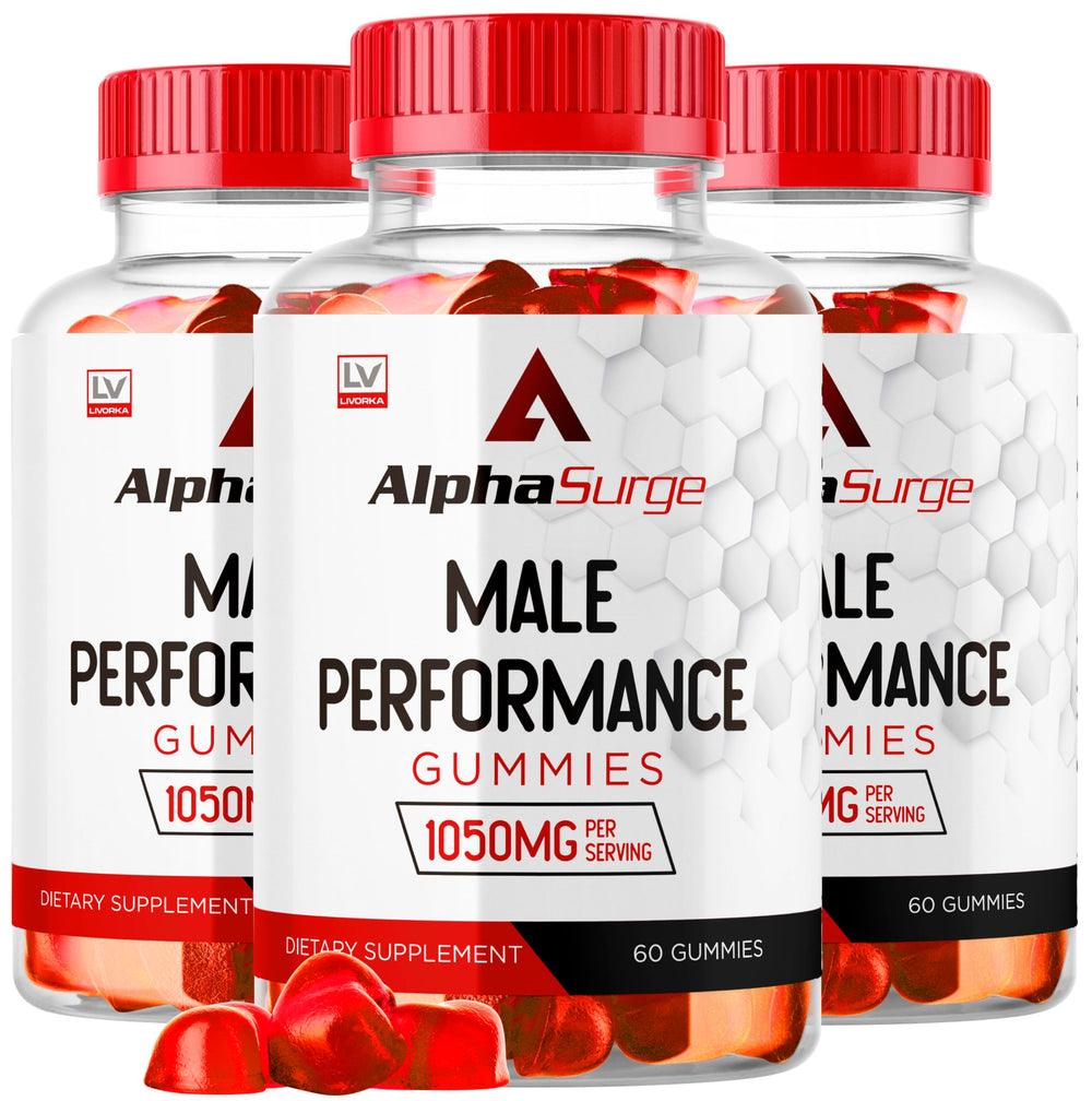 LIVORKA Alpha Surge bottle front view promotes daily vitality and energy support.