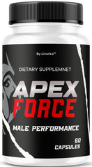 LIVORKA Apex Force bottle front view promoting daily vitality