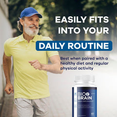 LIVORKA Bio Brain Capsules packaging box emphasizes premium formula