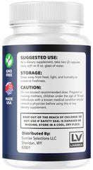 Packaging box of LIVORKA Bio Brain capsules emphasizing premium natural formula