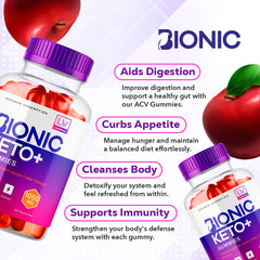 LIVORKA Bionic Keto ACV bottle label highlights natural ingredients