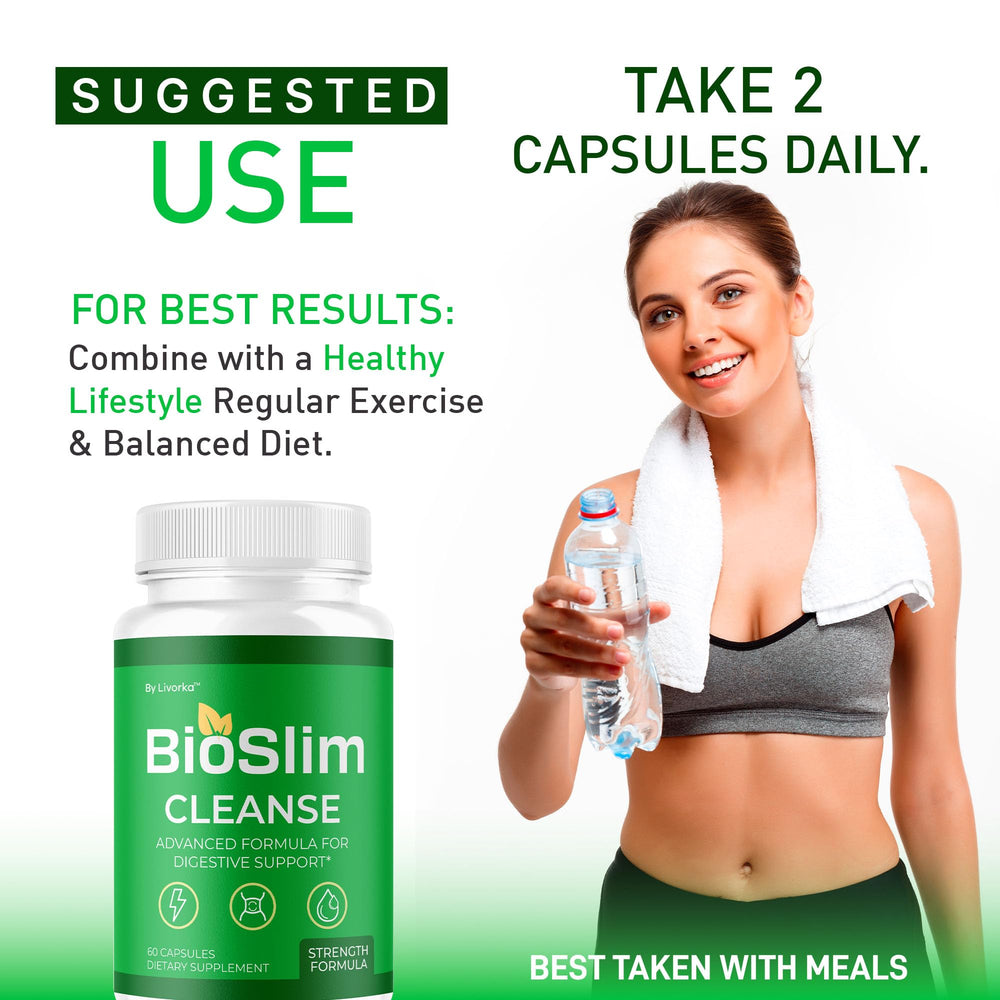 LIVORKA BioSlim daily-dose chart aids planning of a consistent wellness routine