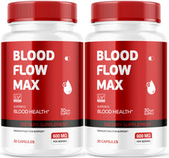 LIVORKA Blood Flow Max bottle in a two-pack set for daily wellness
