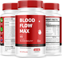 LIVORKA Blood Flow Max two-month-supply on shelf