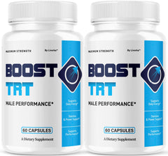 LIVORKA BoostTRT bottle and label signaling premium daily vitality.