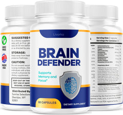 LIVORKA Brain Defender USA-made label highlights quality standards