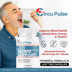 LIVORKA CircuPulse capsules close-up for simple daily intake and energy support.
