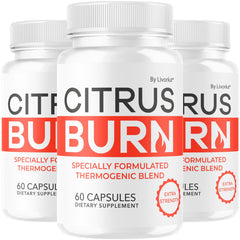LIVORKA Citrus Burn Capsules bottle front view for daily wellness