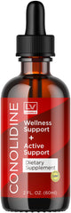 LIVORKA Conolidine Drops bottle on a clean surface with dropper for easy daily dosing