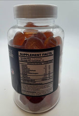 LIVORKA Dominator Maxx gummies closeup showing chewable convenience.