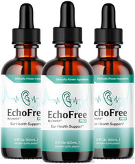LIVORKA Echo Free Drops bottle front for daily ear care.