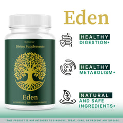 LIVORKA Eden Capsules capsules close-up for natural daily use.