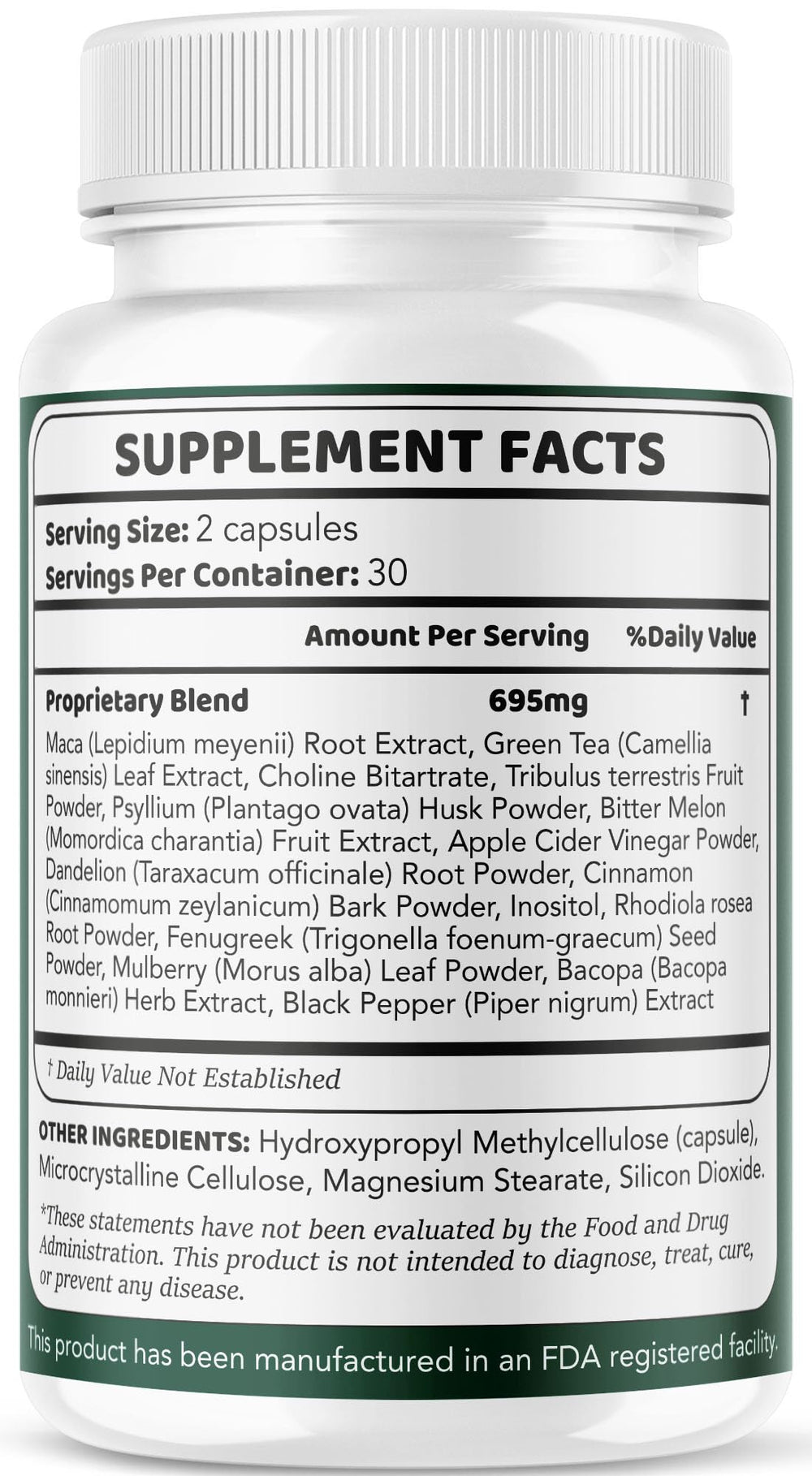 LIVORKA Eden Capsules packaging and ingredients list for transparency.