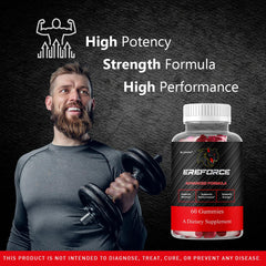 LIVORKA Ereforce Gummies label view emphasizing the trusted brand for daily use.