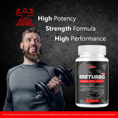 LIVORKA Ereturbo Pro capsules closeup shows natural ingredient blend.