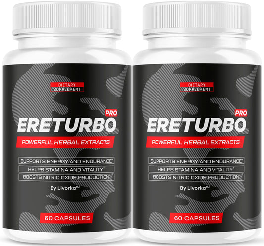 LIVORKA Ereturbo Pro bottle for daily energy support.