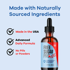 Dropper dispensing LIVORKA Free Sugar Pro Drops during routine.