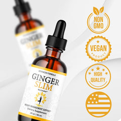 LIVORKA Ginger Slim Drops liquid-pour ready for easy serving.