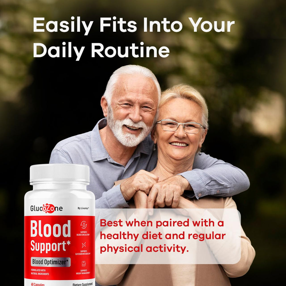 Livorka GlucoZone capsules on a clean surface, supporting simple daily use.