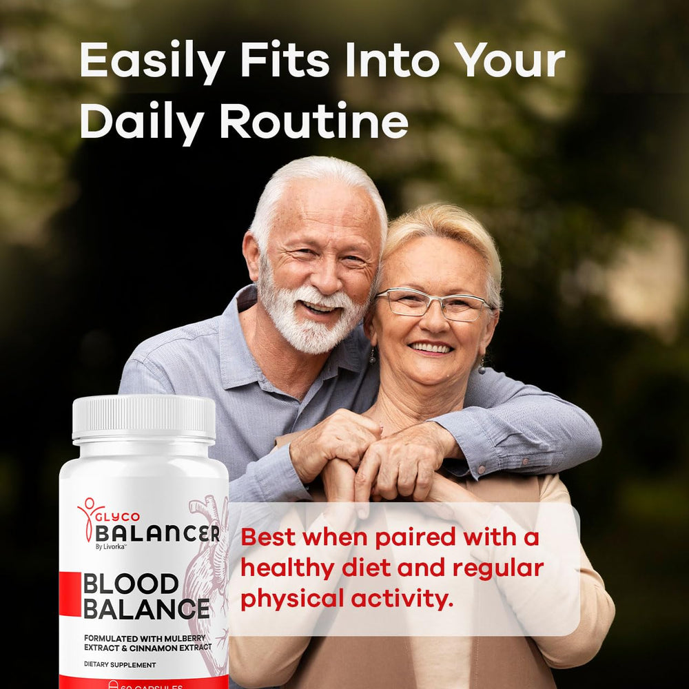 LIVORKA Glyco Balancer bottle in hand illustrating easy daily routine