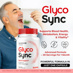 LIVORKA Glyco Sync capsules close-up highlighting easy daily intake