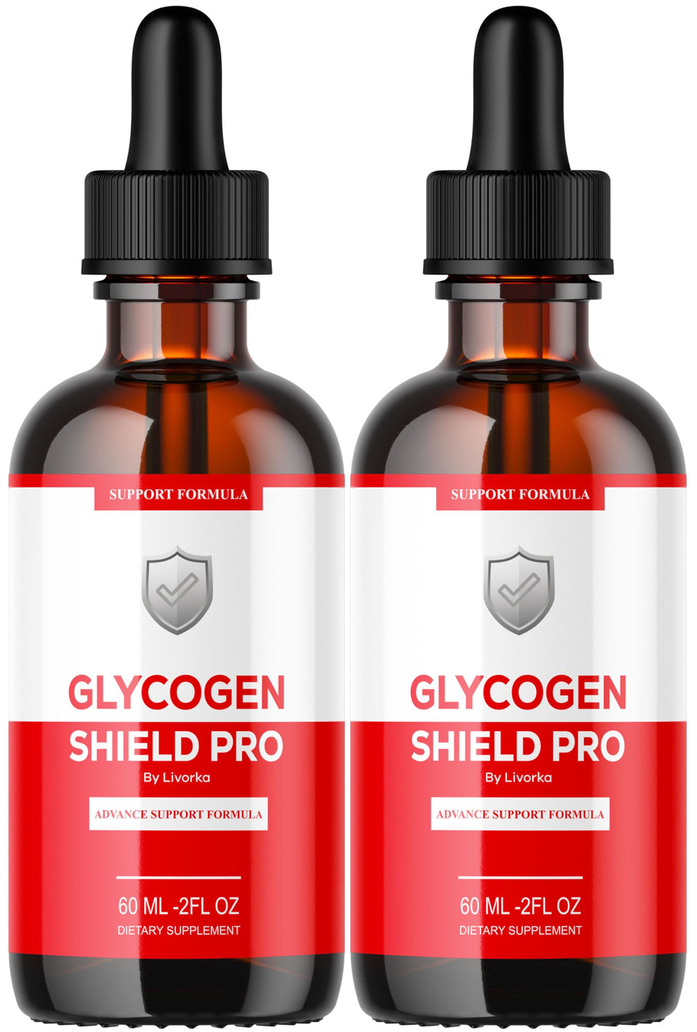 LIVORKA Glycogen Shield Pro drops bottle ready for daily use