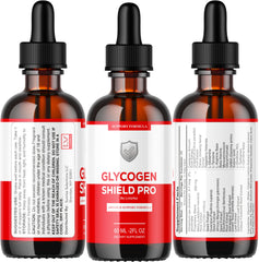 LIVORKA Glycogen Shield Pro drops closeup shows dropper and liquid
