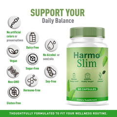 Two-pack HarmoSlim box showcases value and convenience.