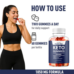 LIVORKA Health Rise Keto ACV Gummies pour demonstrates easy dosage for everyday use.
