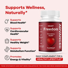 Three-bottle LIVORKA Heart Freedom 3-month supply for easy routine