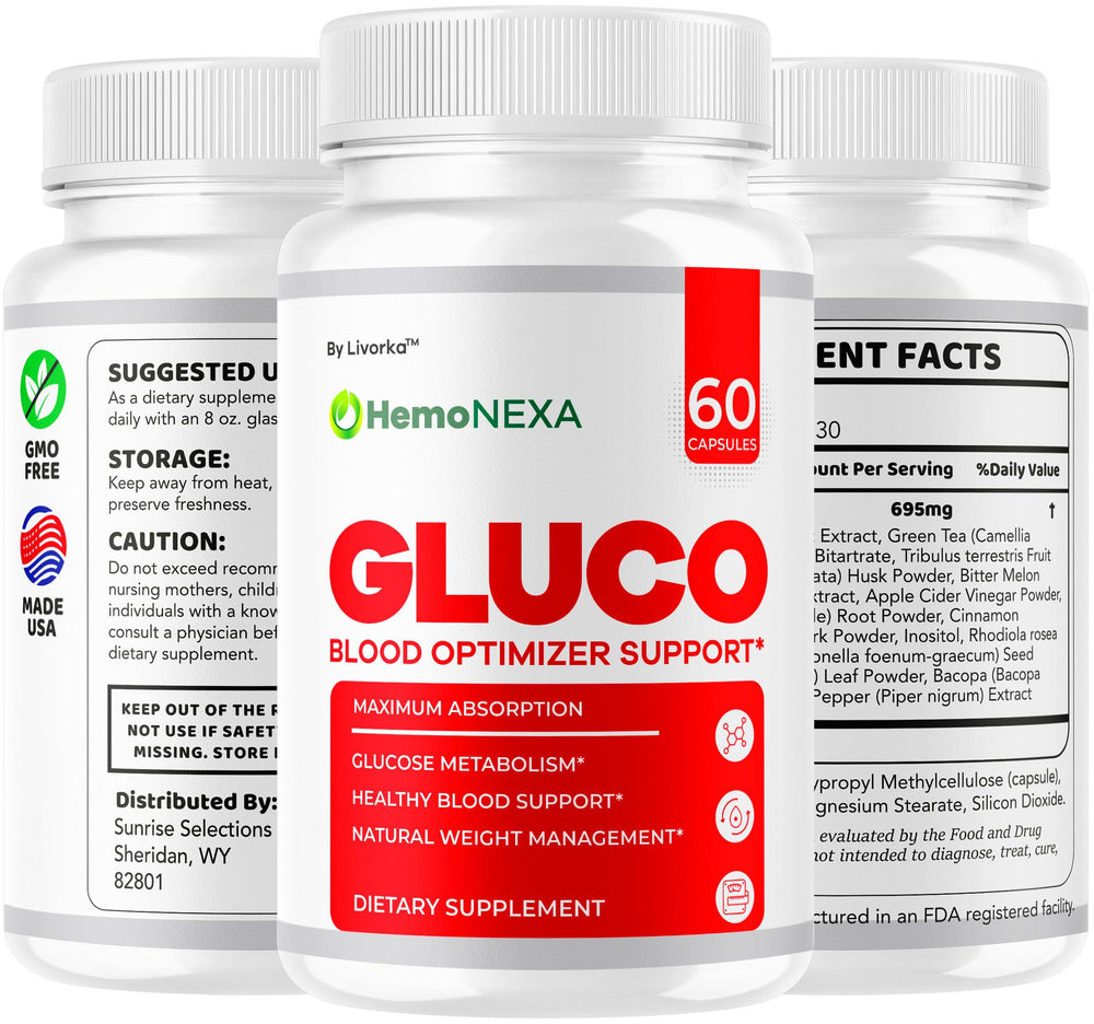 LIVORKA HemoNexa 60 capsules per bottle signals monthly supply