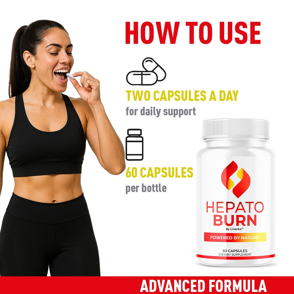LIVORKA Hepato Burn 3-pack box shown for long-term wellness.