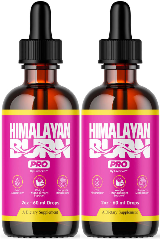 LIVORKA Himalayan Burn Pro bottle front for daily wellness support