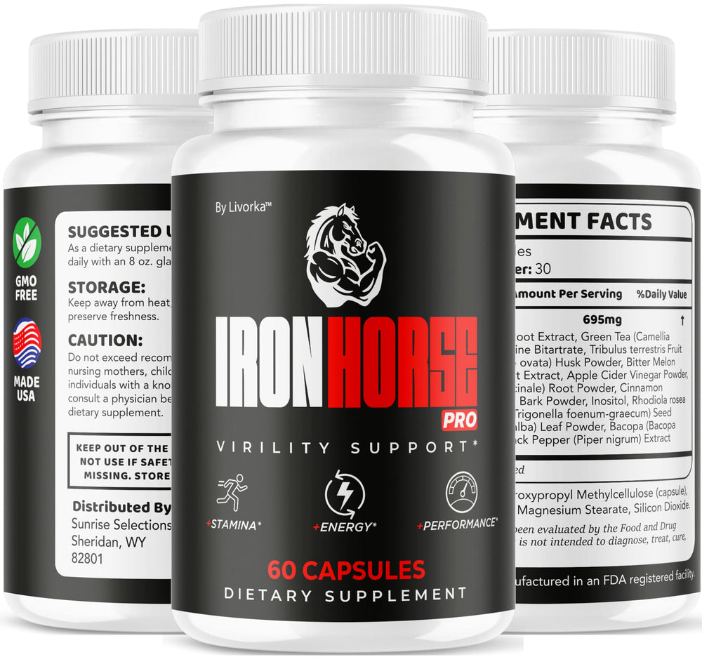 LIVORKA Iron Horse Pro wellness scene for easy routine integration