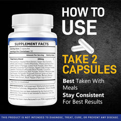 LIVORKA Iron Pulse Max dosage chart visual for simple daily regimen.