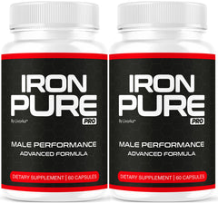 LIVORKA Iron Pure Pro capsules bottle front for daily wellness support.