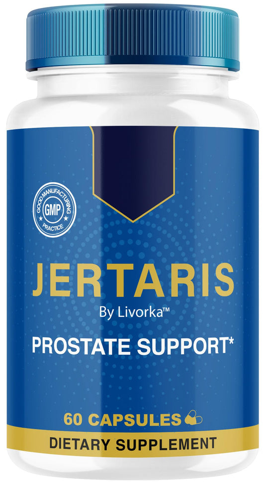 LIVORKA Jertaris bottle front view for convenient daily support