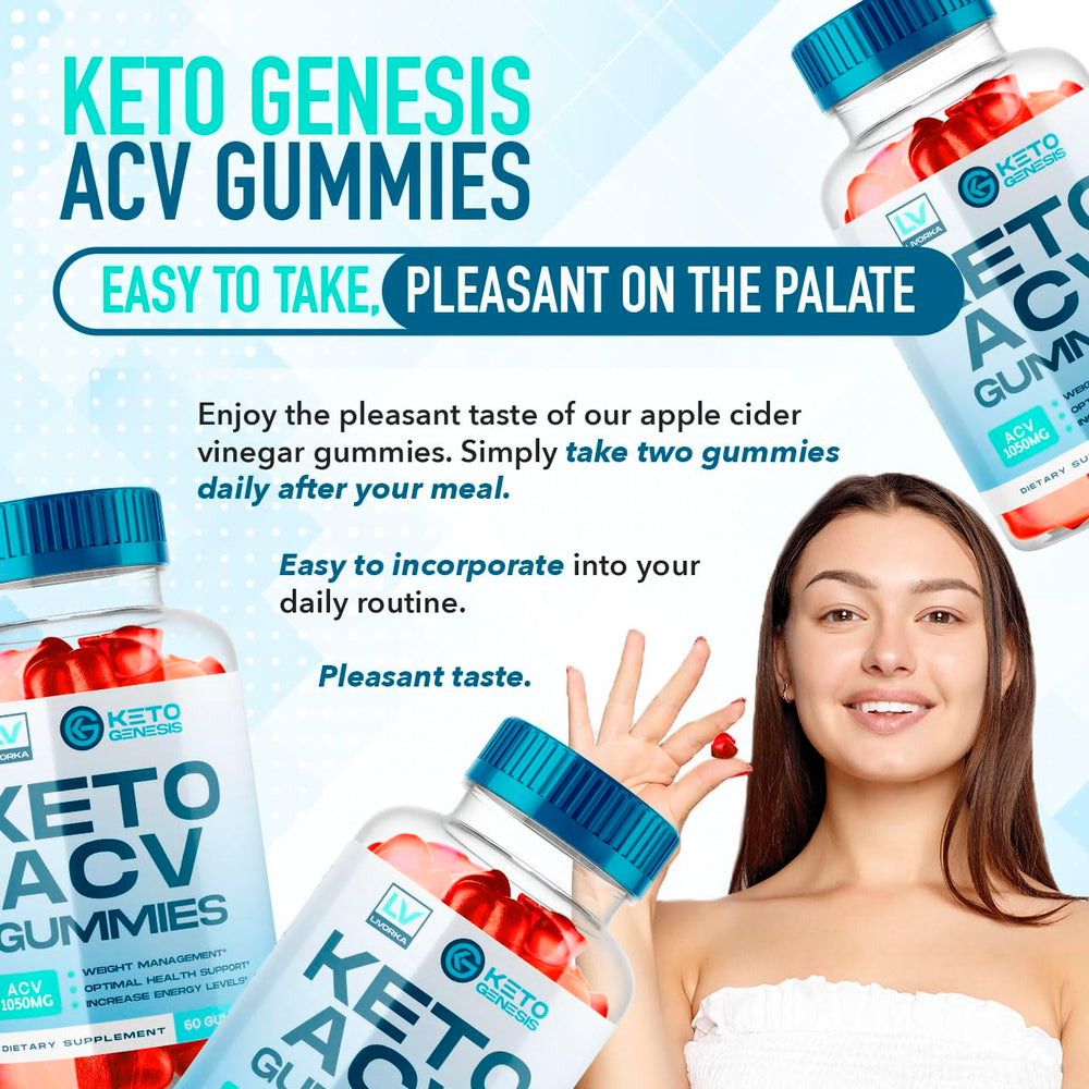 LIVORKA Keto Genesis ACV Gummies serving idea for a quick daily routine