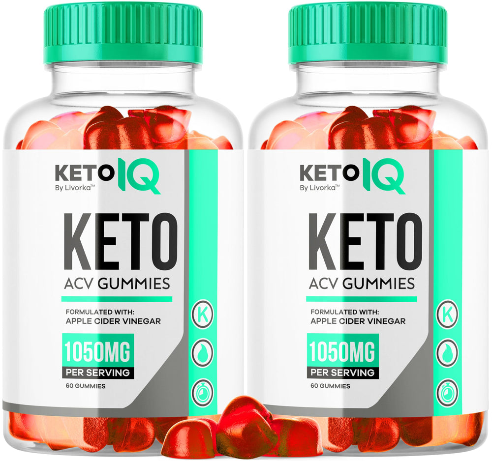LIVORKA Keto IQ Gummies bottle for daily convenient ACV intake.