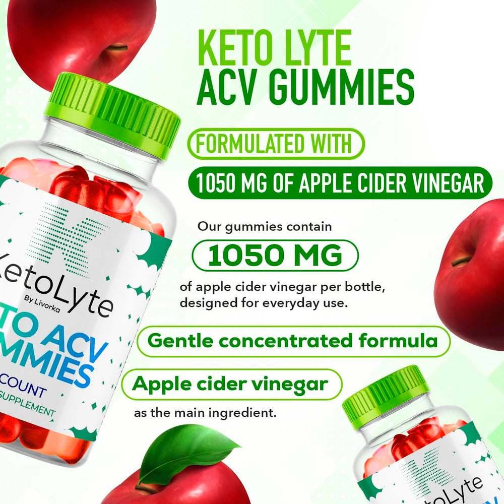 LIVORKA KetoLyte ACV Gummies ingredients list highlights natural components for a clean, convenient daily option.