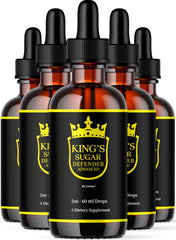 LIVORKA Kings Sugar Defender bottle front view for daily wellness routine.