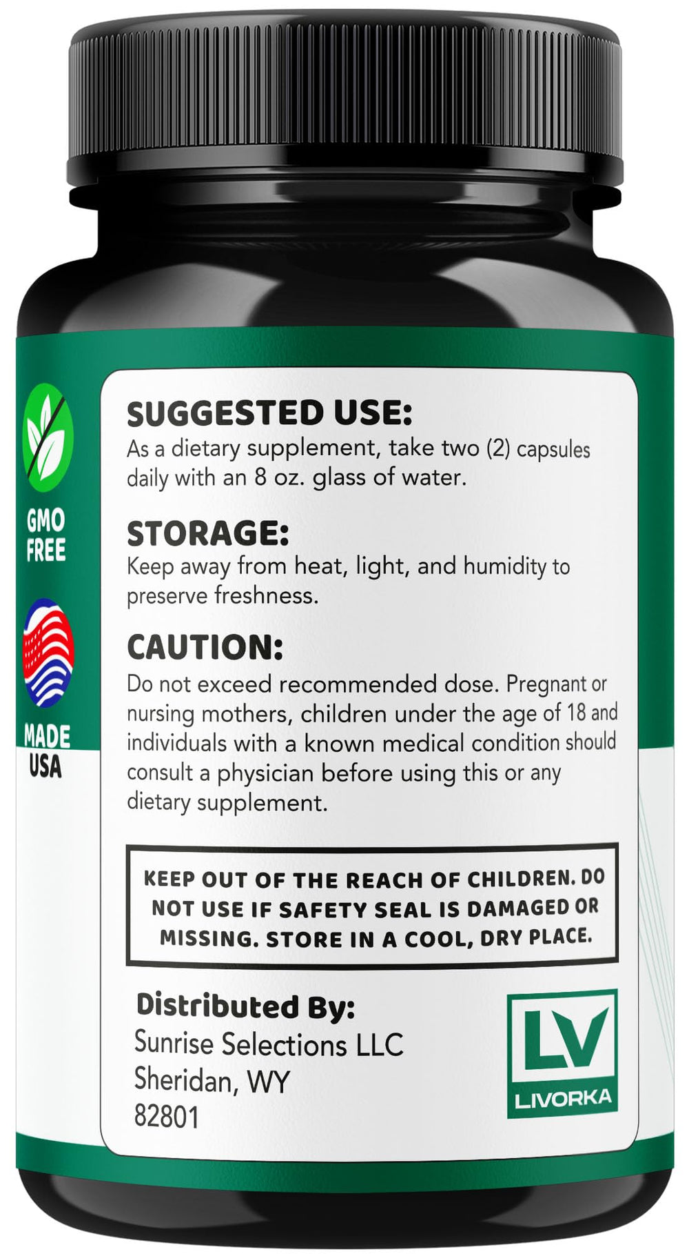 Livorka Lipo Fit daily routine—two capsules fit into any busy day.