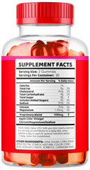 LIVORKA Lipogummy bottle nutrition facts panel visible.