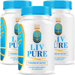 LIVORKA Liv Pure capsules bottle setup promotes easy daily supplementation.