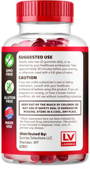 LIVORKA MagnumXtreme Gummies box and bottle in cohesive packaging.