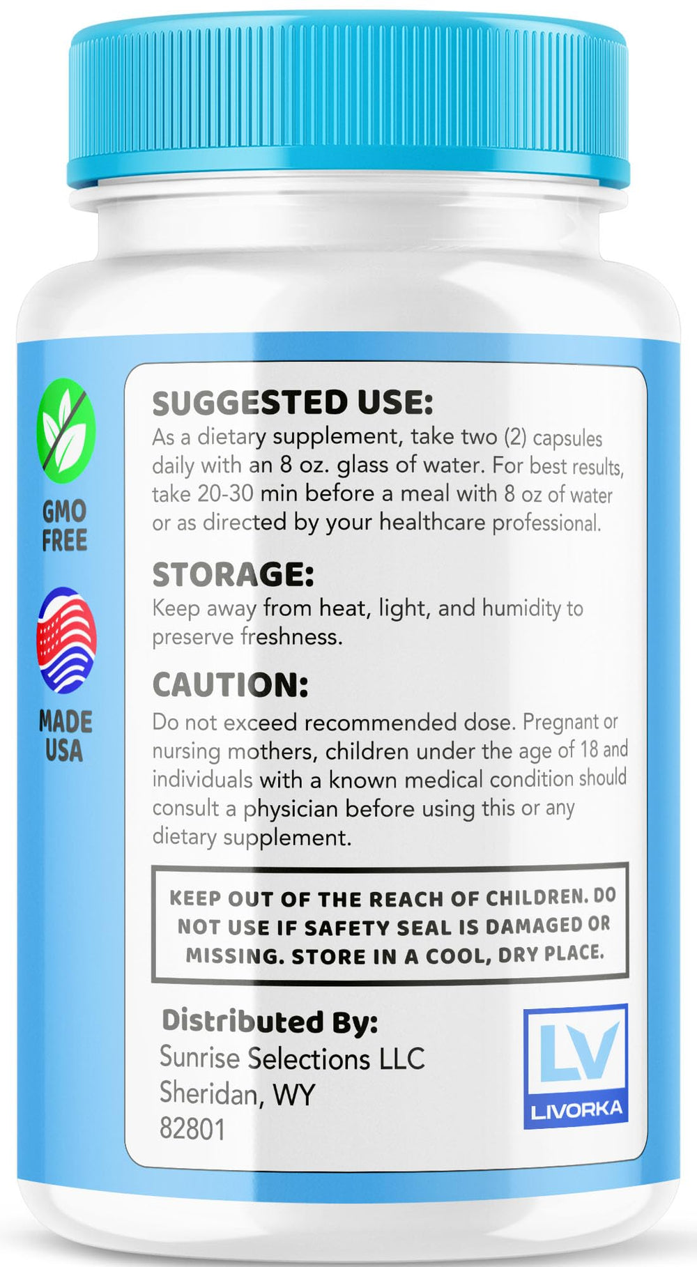 LIVORKA Memo Defender daily-dose pour demonstrates simple wellness routine