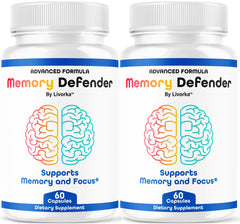 LIVORKA Memory Defender bottle front for daily memory support